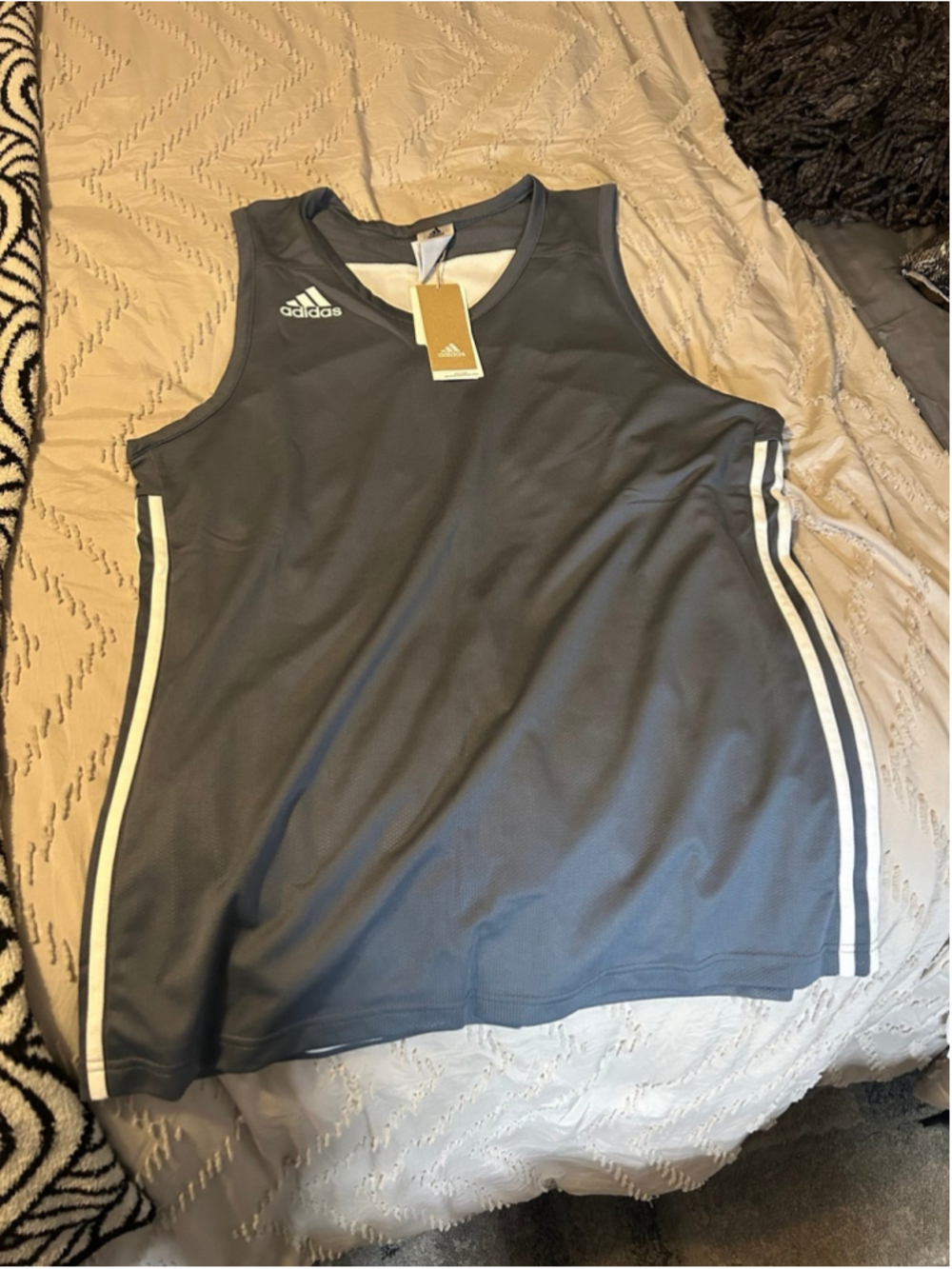 Adidas Men's Athletic Tank Top Jersey